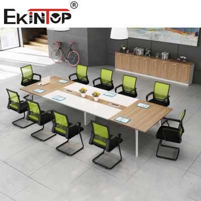 Bàn hội nghị mô-đun 4 chân Chỗ ngồi 6 8 10 người cho phòng họp