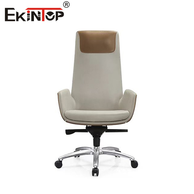 Kiểu thiết kế hiện đại ghế ăn da PU hiện đại với chân kim loại