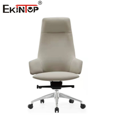 ODM ghế văn phòng ergonomic với gối tay bằng da và bánh xe nâng khí điều chỉnh