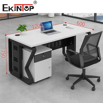 Bàn làm việc nhỏ Văn phòng điều hành Bàn làm việc kiểu kinh doanh Bàn gỗ sồi rắn