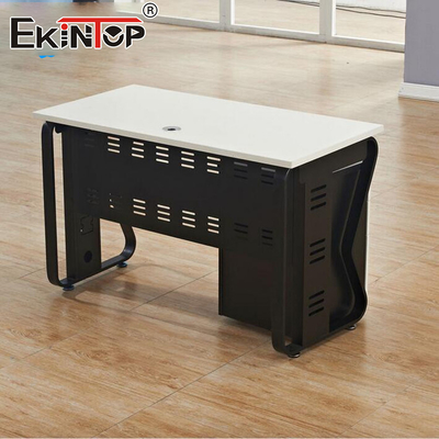 Đen Đơn giản Nhỏ Nhân viên bàn Home Solid Wood Bàn máy tính
