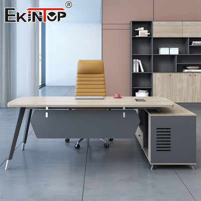 Nhà sản xuất Đồ nội thất gỗ tự nhiên Bàn văn phòng Bàn điều hành