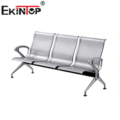 Ghế chờ thương mại 3 chỗ ngồi Chất liệu thép không gỉ cho phòng chờ ODM