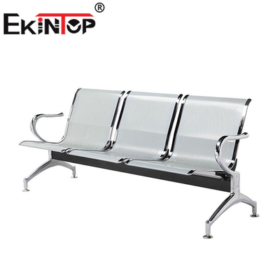 Ghế phòng chờ bằng kim loại 3 chỗ ngồi, Ghế chờ công cộng cho văn phòng OEM