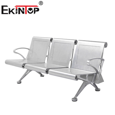 Ghế phòng chờ bằng kim loại 3 chỗ ngồi, Ghế chờ công cộng cho văn phòng OEM
