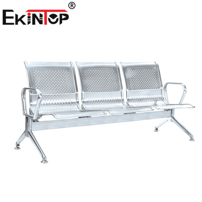 Ghế phòng chờ bằng kim loại 3 chỗ ngồi, Ghế chờ công cộng cho văn phòng OEM