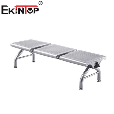 3 chỗ ngồi Khung thép Ghế chờ công cộng Thoải mái cho Ga Tàu điện ngầm Xe buýt