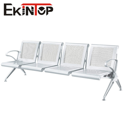 Ghế chờ sân bay thương mại 4 chỗ ngồi Chất liệu thép không gỉ