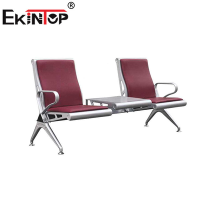 Ghế chờ bằng thép không gỉ 2 chỗ ngồi thoải mái Chứng chỉ ISO CE