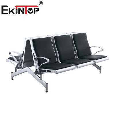 Ghế chờ bằng thép không gỉ 2 chỗ ngồi thoải mái Chứng chỉ ISO CE
