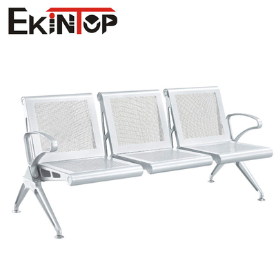 Ghế sân bay công cộng bằng thép không gỉ, Ghế tiếp tân 3 chỗ ngồi cho phòng chờ