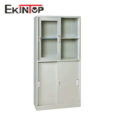 Kính gấp Tủ hồ sơ văn phòng bằng kim loại Tủ có khóa Tủ chống nước Không mùi