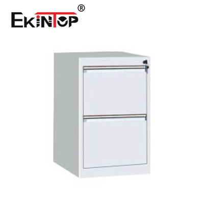 Tủ đựng hồ sơ 3 ngăn kéo bằng thép trắng có thể khóa được chống thấm nước cho văn phòng