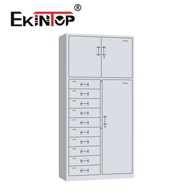 Tủ đựng hồ sơ kim loại Ekintop Có thể điều chỉnh di động Laminate chống thấm nước