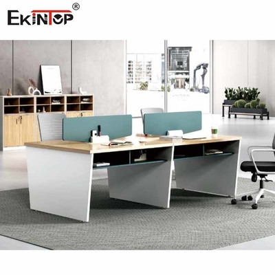 Máy trạm khối hiện đại Ekintop 2 màu liền mạch cho văn phòng
