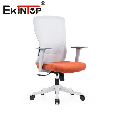 Ghế văn phòng thoải mái công thái học Đế nylon có tay vịn lật lên
