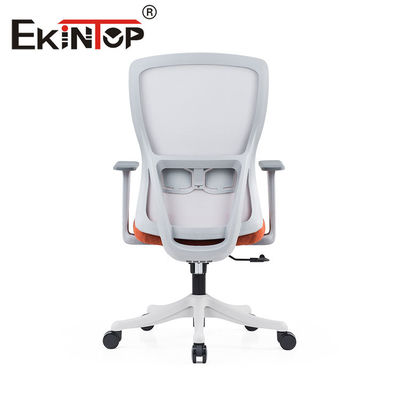 Ghế văn phòng thoải mái công thái học Đế nylon có tay vịn lật lên