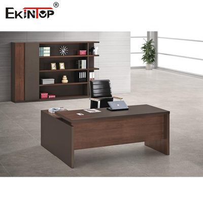 Bàn văn phòng phong cách cổ điển dành cho lễ tân cánh công nghiệp 1600 × 800 × 760mm