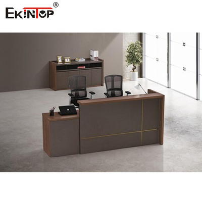 Bàn văn phòng bằng gỗ điều hành bền, Bàn văn phòng hiện đại được chứng nhận ISO9001 ISO14001