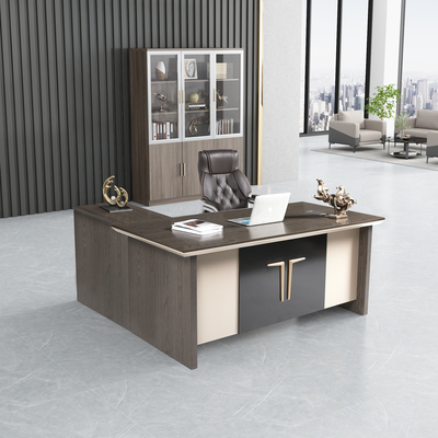 Bàn làm việc văn phòng cao cấp có ngăn kéo Nội thất bằng gỗ 160cm×80cm×76cm