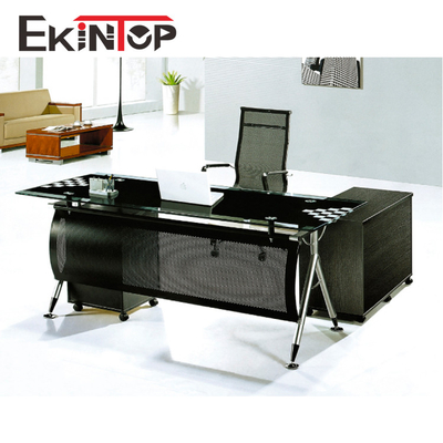 Bàn kính cường lực có thể chuyển đổi cho máy tính Kích thước 2400mm × 2055mm × 750mm