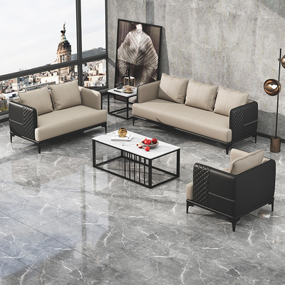 Phong cách châu Âu Ghế sofa phòng chờ văn phòng 1 chỗ ngồi có thể điều chỉnh mô-đun