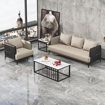 Phong cách châu Âu Ghế sofa phòng chờ văn phòng 1 chỗ ngồi có thể điều chỉnh mô-đun