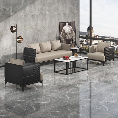 Phong cách châu Âu Ghế sofa phòng chờ văn phòng 1 chỗ ngồi có thể điều chỉnh mô-đun
