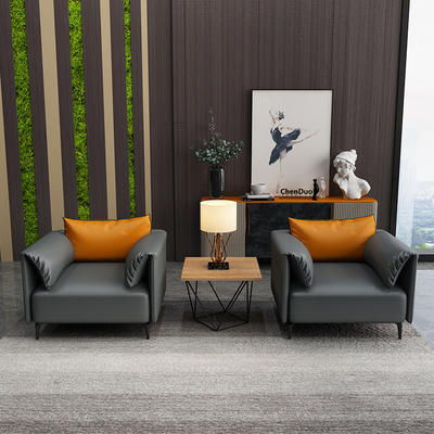 Ghế sofa chờ bằng da giải trí cho trường học văn phòng ODM đa chức năng
