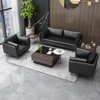 Sofa văn phòng hiện đại Bắc Âu Chất liệu len lông cừu có thể mở rộng có thể chuyển đổi