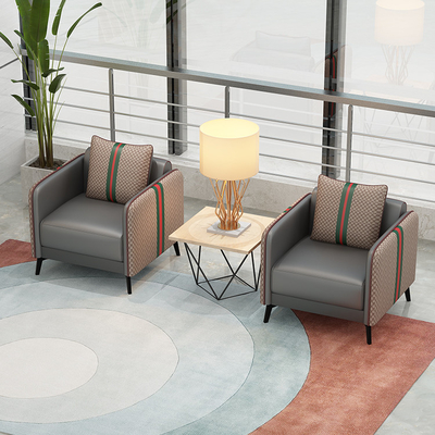 Nội thất sofa văn phòng thương mại Ekintop Chất liệu da tổng hợp đa năng