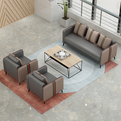 Nội thất sofa văn phòng thương mại Ekintop Chất liệu da tổng hợp đa năng