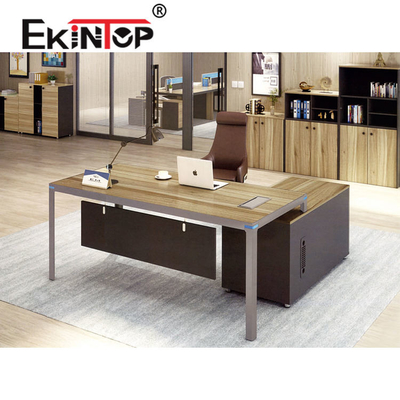 Bàn làm việc Melamine cho trường học Thư ký kinh doanh Đa năng