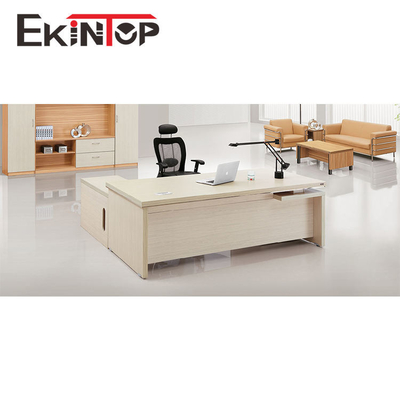 Bảng điều hành bằng gỗ Melamine cho văn phòng tại nhà Ông chủ CEO