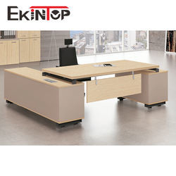 Bảng điều hành bằng gỗ Melamine cho văn phòng tại nhà Ông chủ CEO