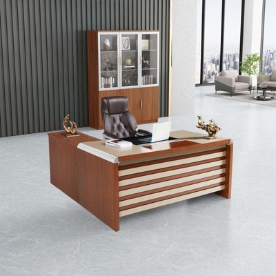Bàn văn phòng điều hành hiện đại MDF, Bàn văn phòng đương đại ODM OEM