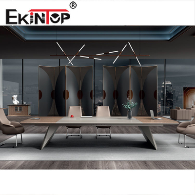 Bàn họp hiện đại đa năng, Bàn họp giám đốc Chất liệu gỗ Melamine