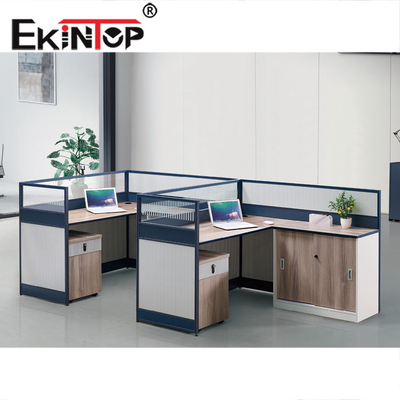 Nội thất phòng làm việc văn phòng 4 chỗ hiện đại thương mại được chứng nhận ISO9001