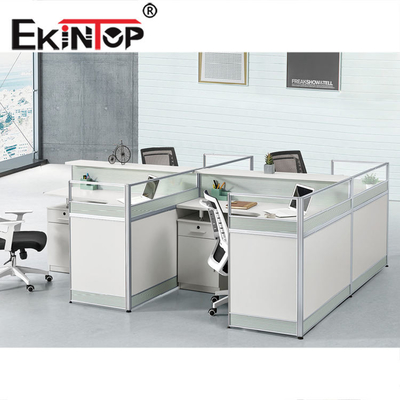Nội thất phòng làm việc văn phòng 4 chỗ hiện đại thương mại được chứng nhận ISO9001