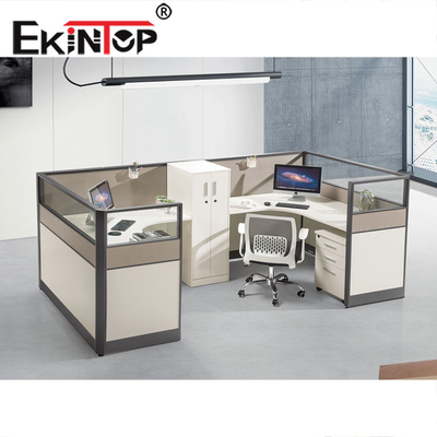 Máy trạm làm việc văn phòng 4 người hiện đại đa chức năng cho hội thảo trường học