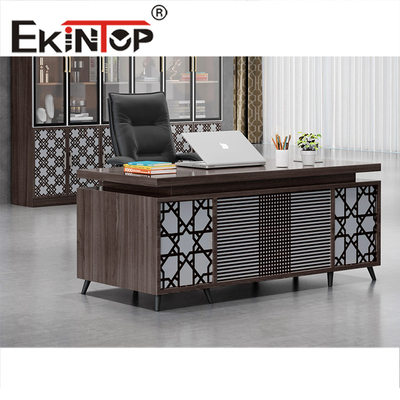 Đặt bàn văn phòng Giám đốc điều hành Giám đốc điều hành Bàn L Hình bàn văn phòng hiện đại