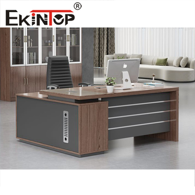 Quản lý bằng gỗ Bàn văn phòng điều hành Nội thất văn phòng hiện đại cao cấp