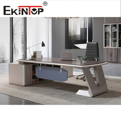 Bàn học sang trọng kết hợp phong cách hiện đại Bàn trắng tùy chỉnh