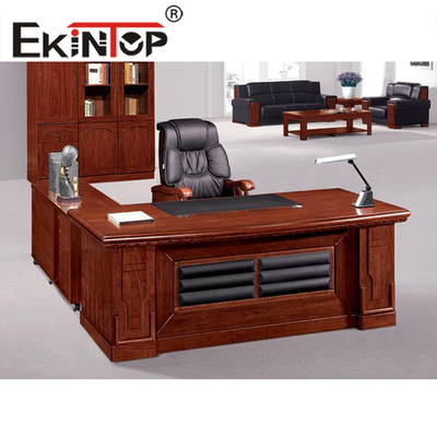 Người quản lý ông chủ hiện đại Văn phòng nhỏ Bàn gỗ Bàn chủ tịch ca lớn