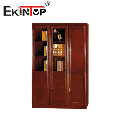 Tủ hồ sơ văn phòng bằng gỗ rắn Tủ hồ sơ sàn tấm dày