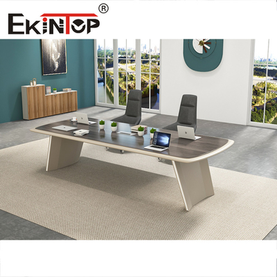 Bàn Hội Nghị Văn Phòng Hiện Đại Bàn Phòng Họp Gỗ Hình Chữ Nhật Sang Trọng