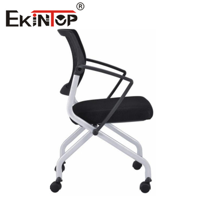 Ghế đào tạo văn phòng trường học với máy tính bảng viết Chất liệu da Bentwood OEM ODM