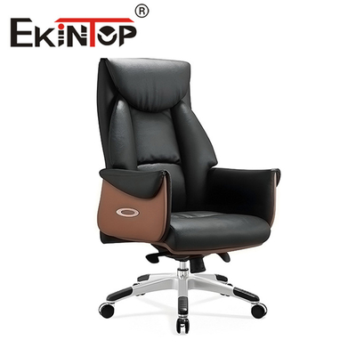 Ghế da văn phòng Ekintop có thể điều chỉnh xoay Phong cách hiện đại OEM ODM