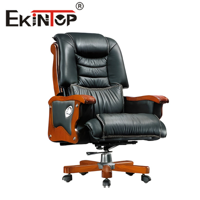 PU Leather Boss Ghế điều hành Văn phòng Đệm da Ghế tùy chỉnh