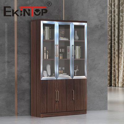 Tủ đựng hồ sơ bằng gỗ OEM ODM có thể tháo rời cho phòng khách văn phòng tại nhà